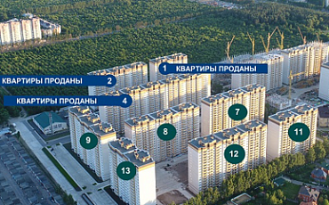 Спец. цены до 15.10.2022 г. Квартиры на 2 и 16 этажах в ЖК "СПУТНИК"